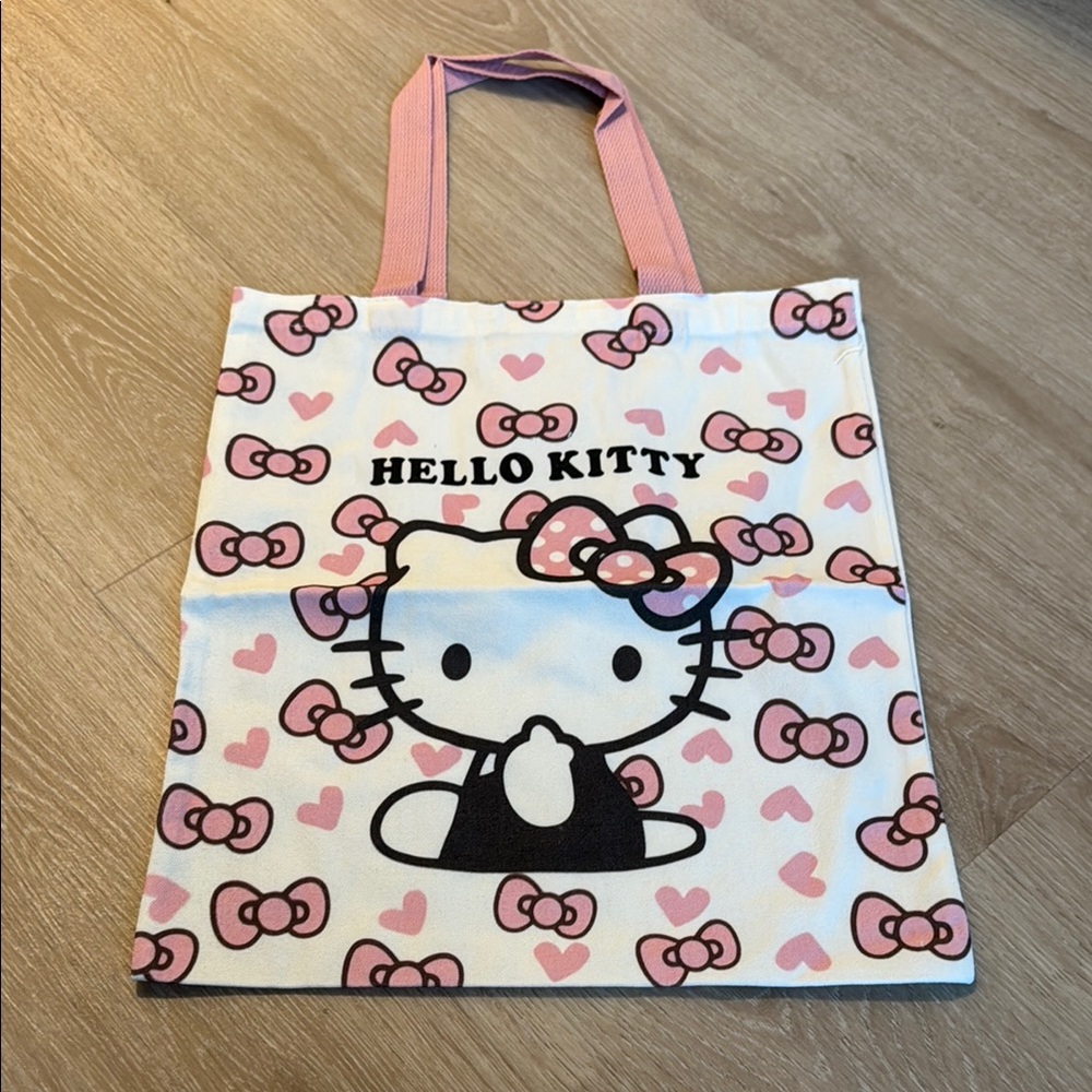 Hello Kitty Canvas Tote Bag NEW 🏷️